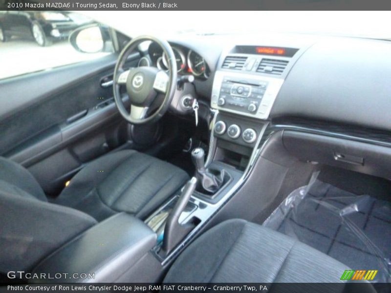 Ebony Black / Black 2010 Mazda MAZDA6 i Touring Sedan