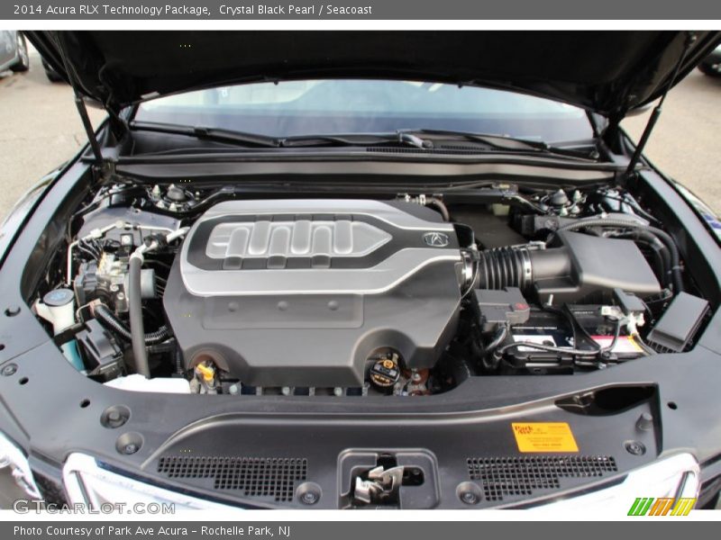 Crystal Black Pearl / Seacoast 2014 Acura RLX Technology Package