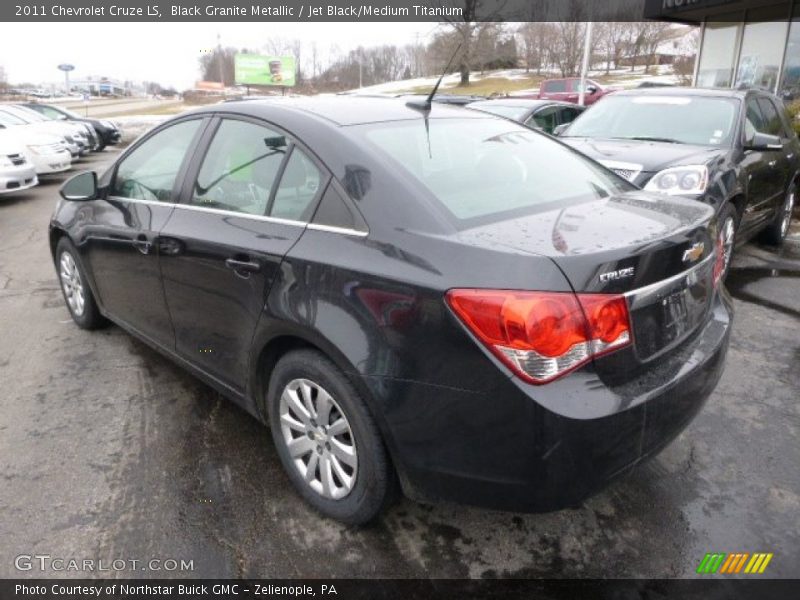 Black Granite Metallic / Jet Black/Medium Titanium 2011 Chevrolet Cruze LS