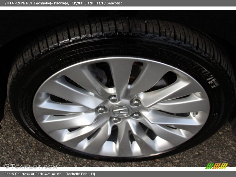 Crystal Black Pearl / Seacoast 2014 Acura RLX Technology Package