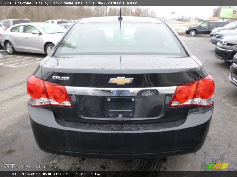Black Granite Metallic / Jet Black/Medium Titanium 2011 Chevrolet Cruze LS