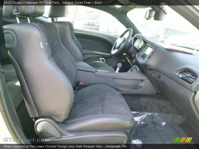 Sublime Green Pearl / Black 2015 Dodge Challenger R/T Scat Pack