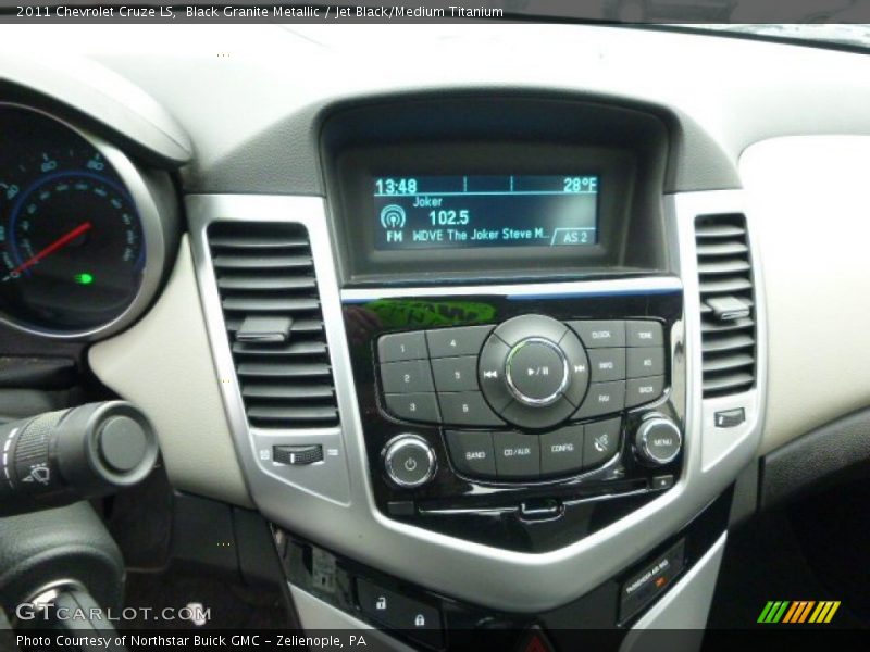 Black Granite Metallic / Jet Black/Medium Titanium 2011 Chevrolet Cruze LS
