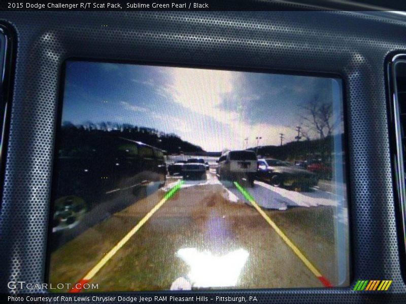 Sublime Green Pearl / Black 2015 Dodge Challenger R/T Scat Pack