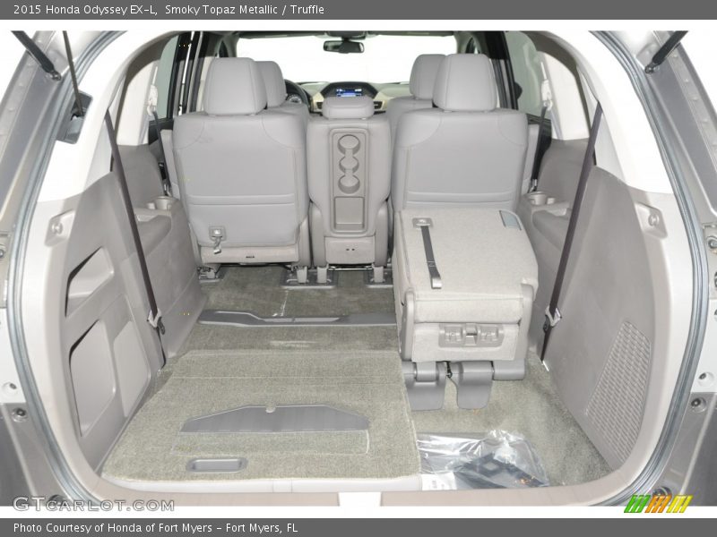 Smoky Topaz Metallic / Truffle 2015 Honda Odyssey EX-L
