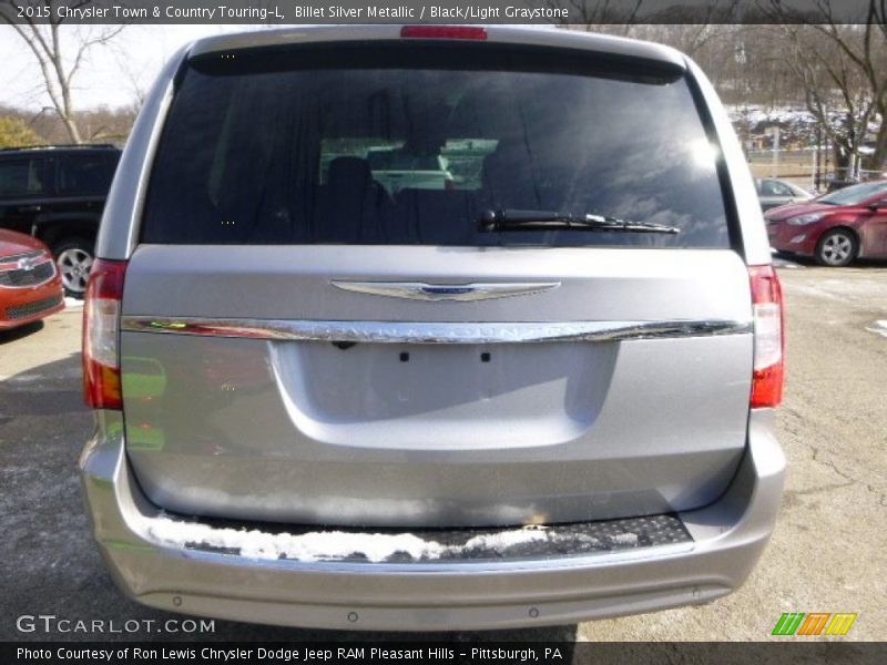 Billet Silver Metallic / Black/Light Graystone 2015 Chrysler Town & Country Touring-L