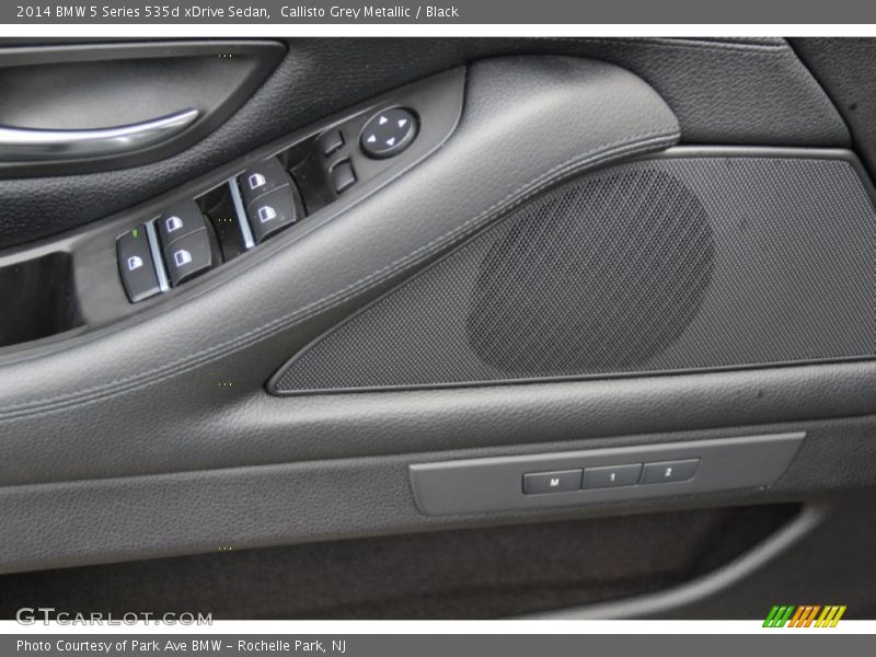 Callisto Grey Metallic / Black 2014 BMW 5 Series 535d xDrive Sedan