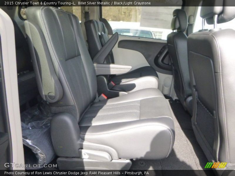 Billet Silver Metallic / Black/Light Graystone 2015 Chrysler Town & Country Touring-L