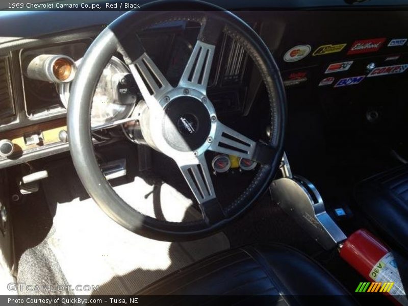 Red / Black 1969 Chevrolet Camaro Coupe