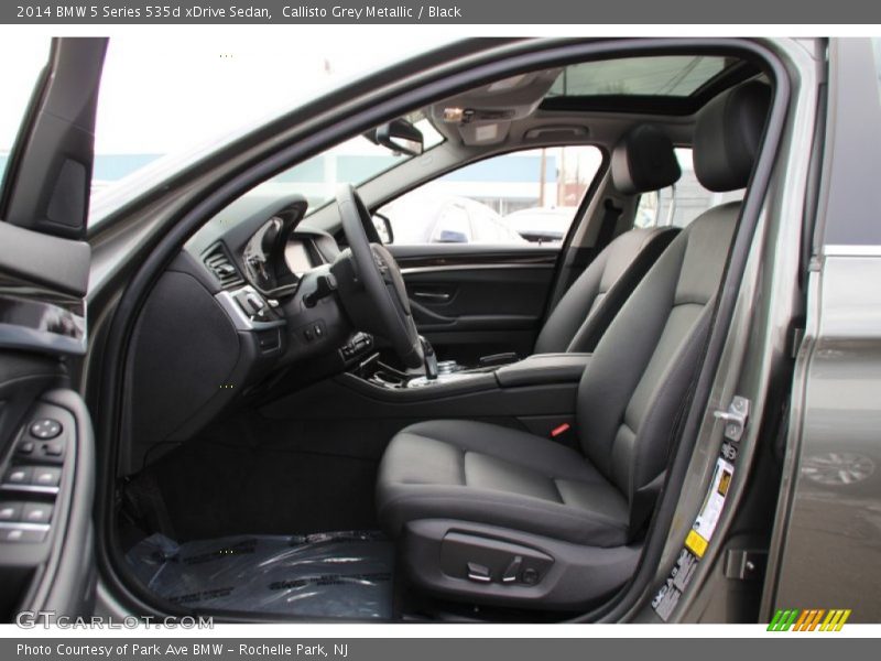 Front Seat of 2014 5 Series 535d xDrive Sedan