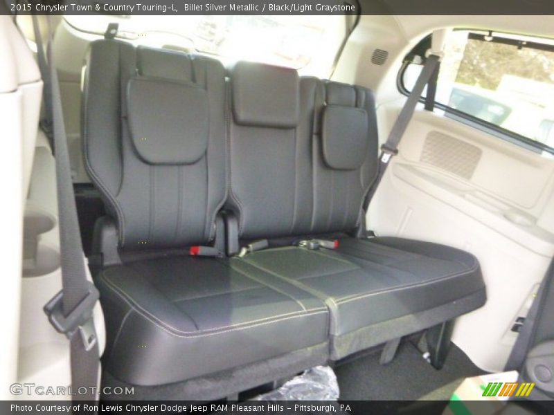 Billet Silver Metallic / Black/Light Graystone 2015 Chrysler Town & Country Touring-L