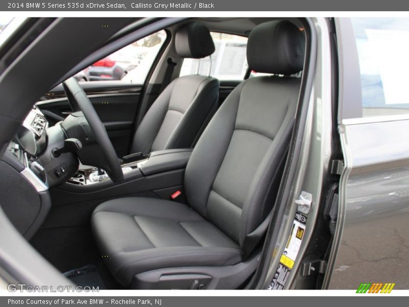 Front Seat of 2014 5 Series 535d xDrive Sedan