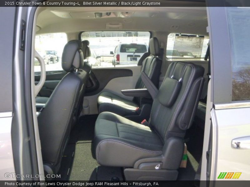 Billet Silver Metallic / Black/Light Graystone 2015 Chrysler Town & Country Touring-L