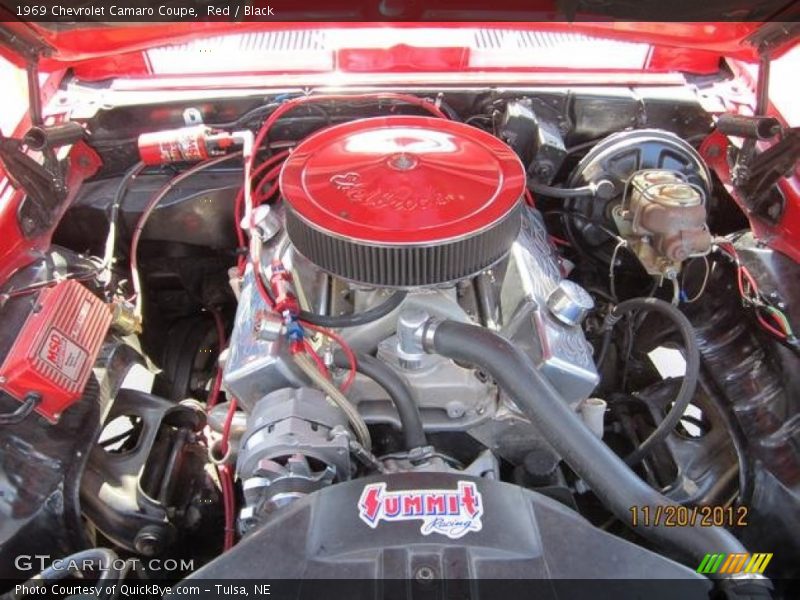 Red / Black 1969 Chevrolet Camaro Coupe