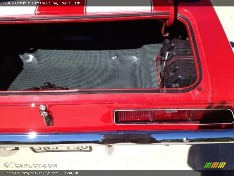 Red / Black 1969 Chevrolet Camaro Coupe