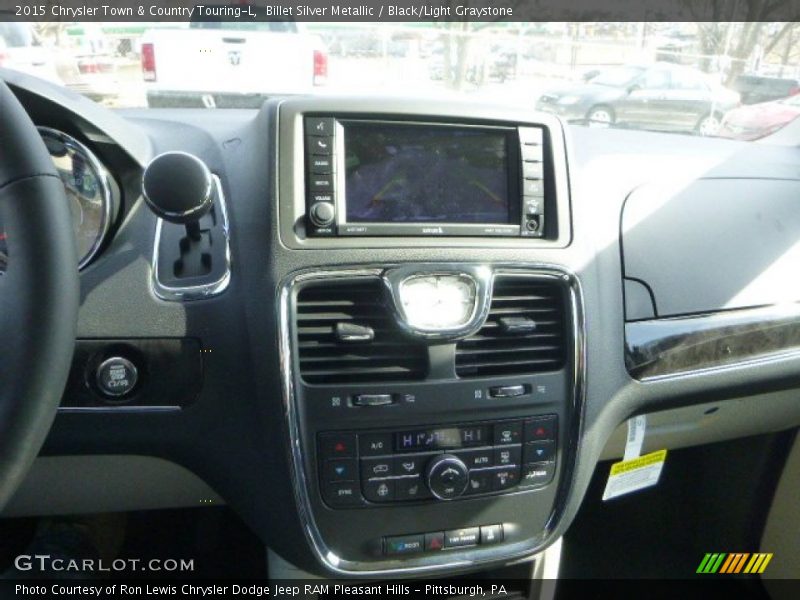 Billet Silver Metallic / Black/Light Graystone 2015 Chrysler Town & Country Touring-L