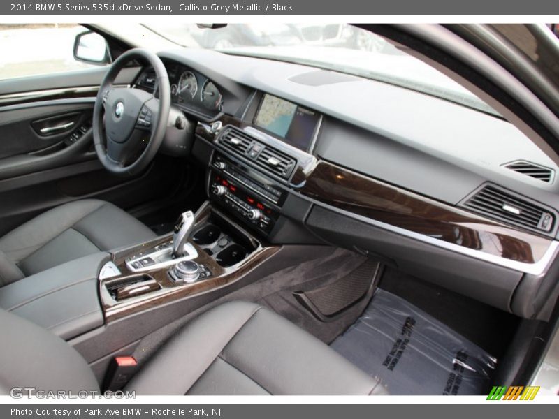 Callisto Grey Metallic / Black 2014 BMW 5 Series 535d xDrive Sedan
