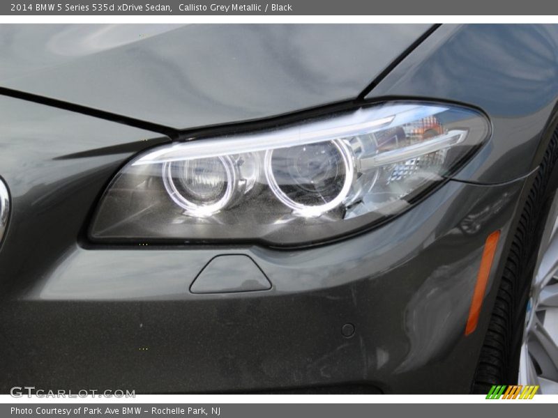Callisto Grey Metallic / Black 2014 BMW 5 Series 535d xDrive Sedan