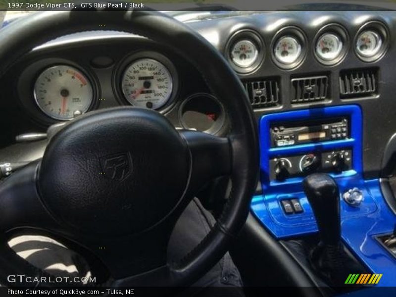 GTS Blue Pearl / Black 1997 Dodge Viper GTS