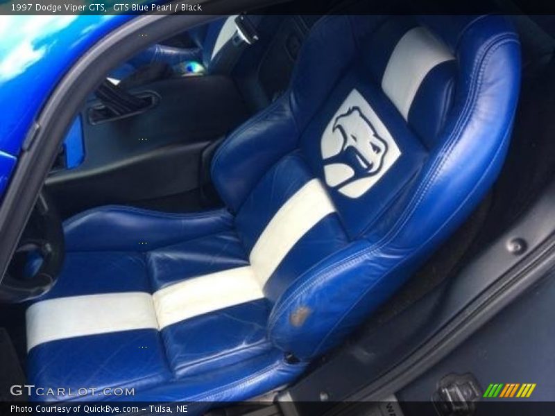 GTS Blue Pearl / Black 1997 Dodge Viper GTS
