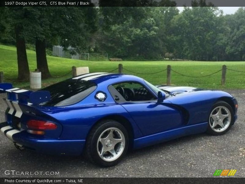 GTS Blue Pearl / Black 1997 Dodge Viper GTS