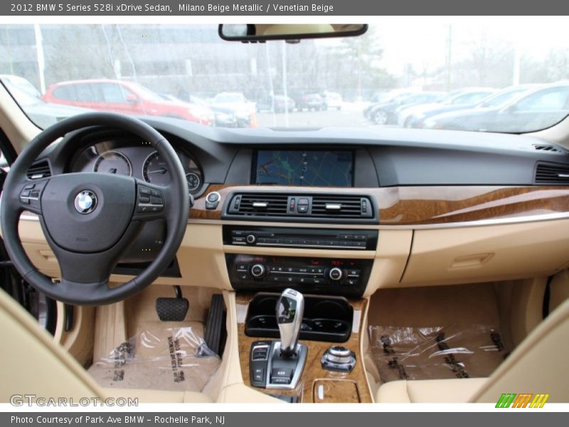 Milano Beige Metallic / Venetian Beige 2012 BMW 5 Series 528i xDrive Sedan