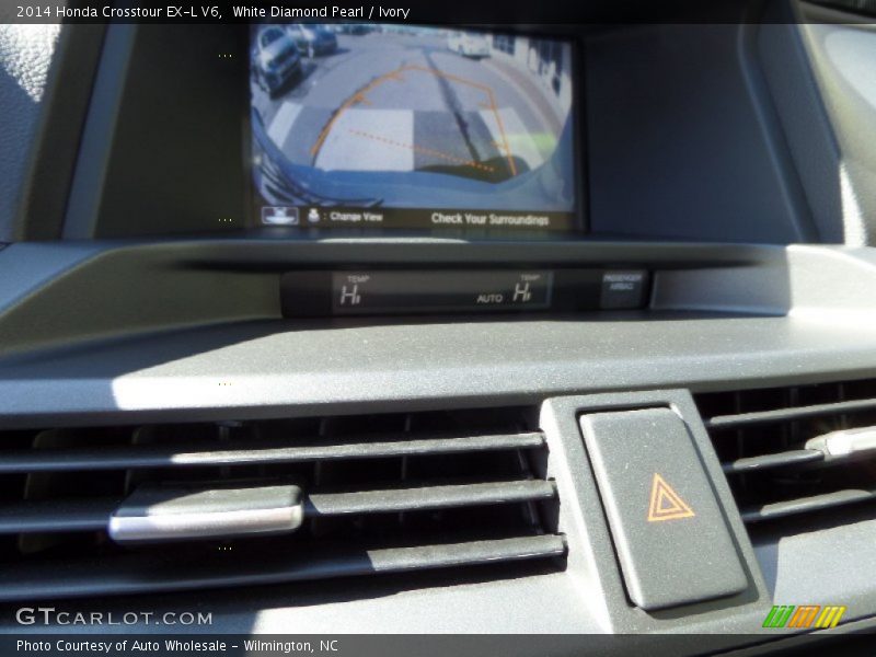 White Diamond Pearl / Ivory 2014 Honda Crosstour EX-L V6