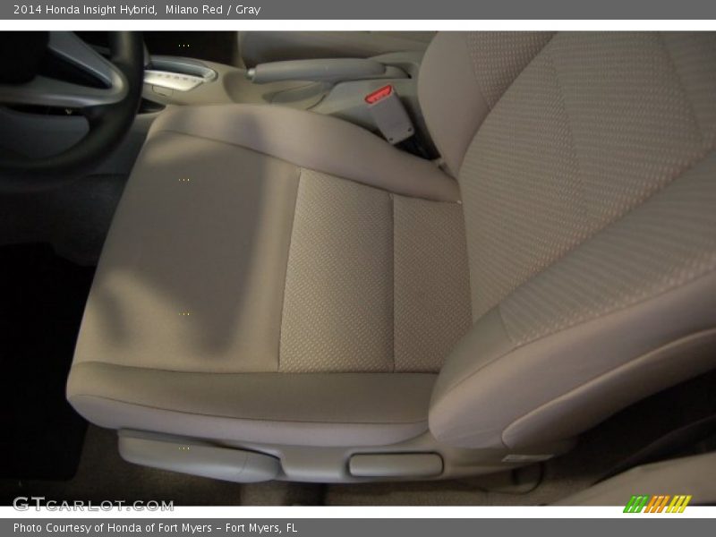 Milano Red / Gray 2014 Honda Insight Hybrid