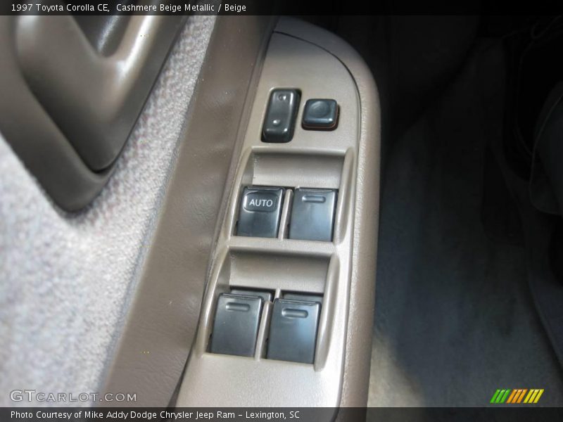 Cashmere Beige Metallic / Beige 1997 Toyota Corolla CE