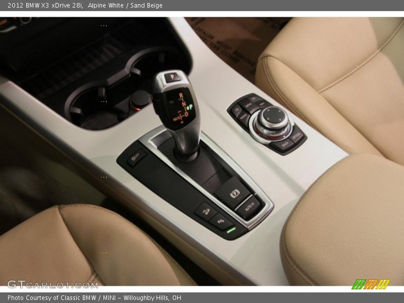Alpine White / Sand Beige 2012 BMW X3 xDrive 28i