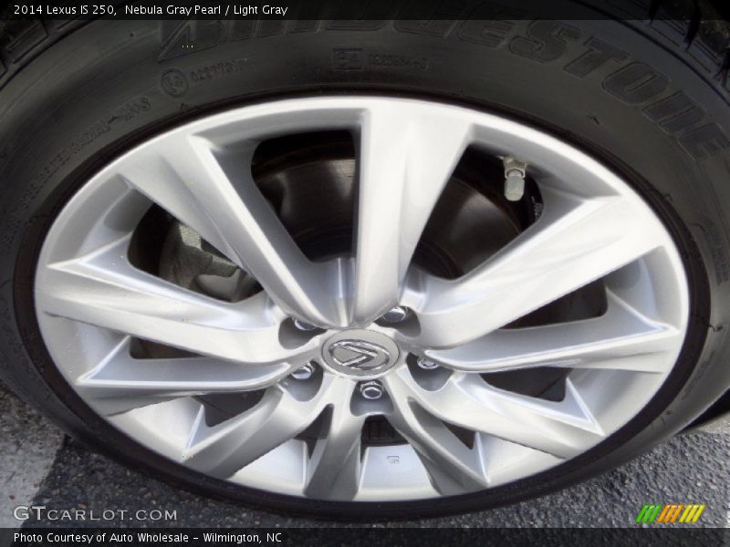 Nebula Gray Pearl / Light Gray 2014 Lexus IS 250