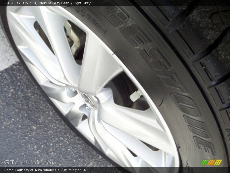 Nebula Gray Pearl / Light Gray 2014 Lexus IS 250