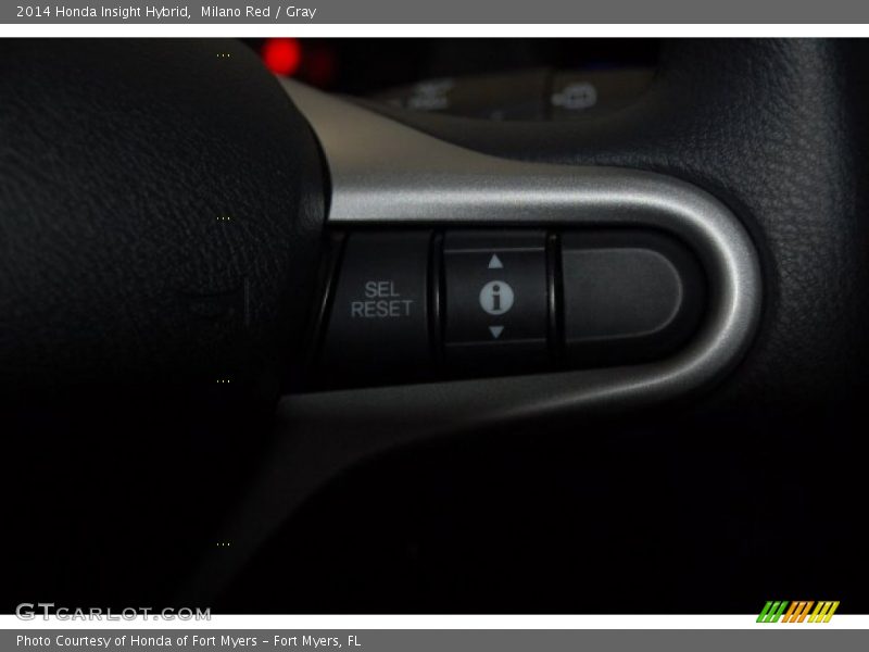 Milano Red / Gray 2014 Honda Insight Hybrid