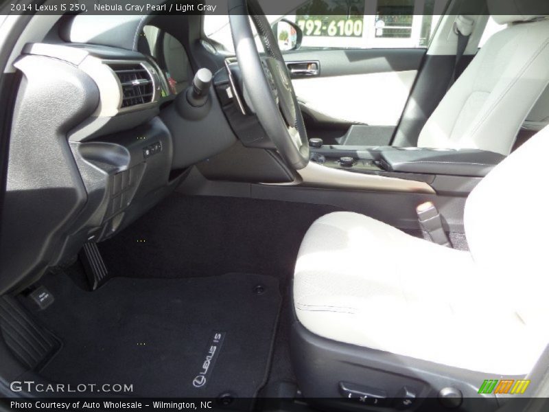 Nebula Gray Pearl / Light Gray 2014 Lexus IS 250