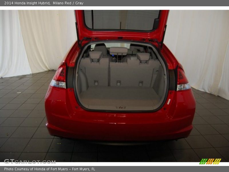 Milano Red / Gray 2014 Honda Insight Hybrid