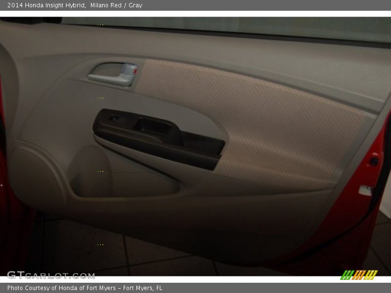 Milano Red / Gray 2014 Honda Insight Hybrid