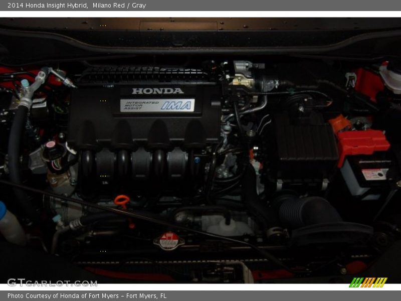 Milano Red / Gray 2014 Honda Insight Hybrid