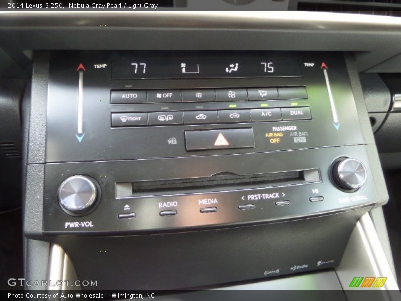Nebula Gray Pearl / Light Gray 2014 Lexus IS 250