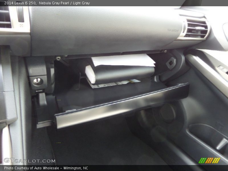 Nebula Gray Pearl / Light Gray 2014 Lexus IS 250