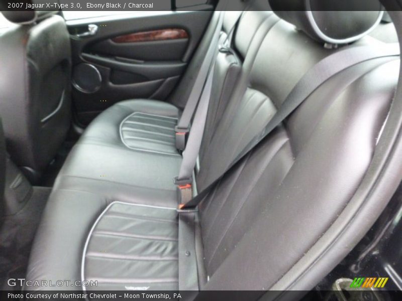 Ebony Black / Charcoal 2007 Jaguar X-Type 3.0