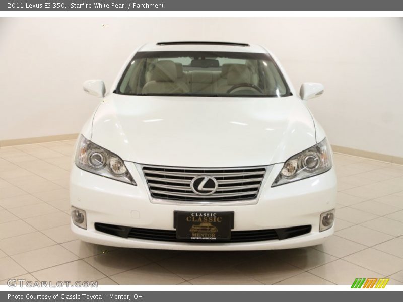 Starfire White Pearl / Parchment 2011 Lexus ES 350