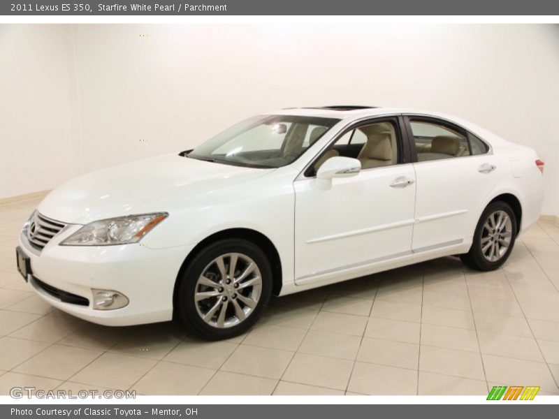 Starfire White Pearl / Parchment 2011 Lexus ES 350