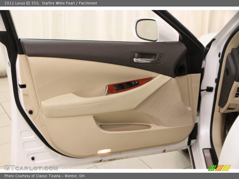 Starfire White Pearl / Parchment 2011 Lexus ES 350