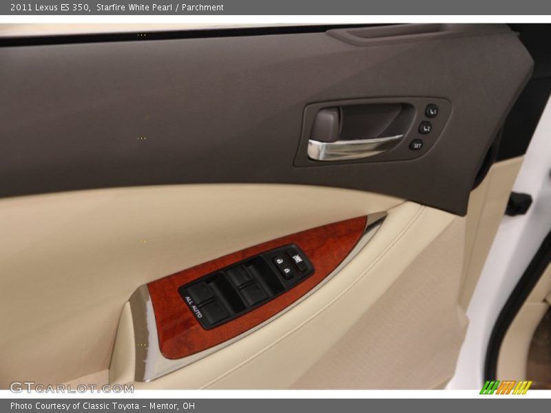 Starfire White Pearl / Parchment 2011 Lexus ES 350