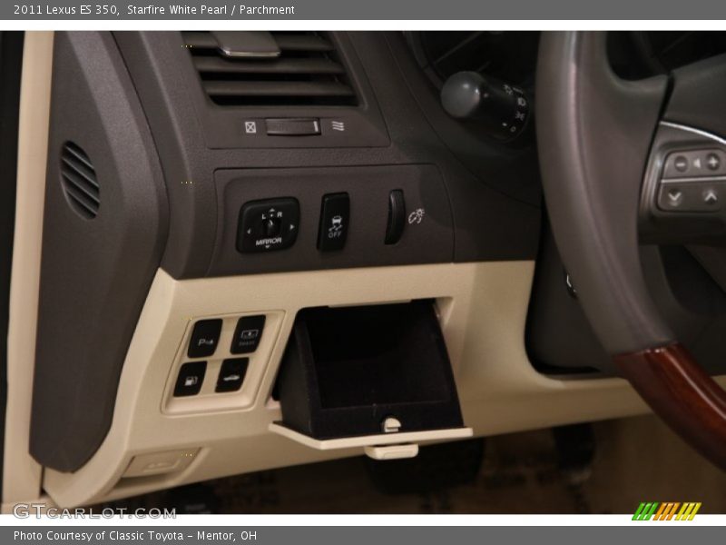 Starfire White Pearl / Parchment 2011 Lexus ES 350
