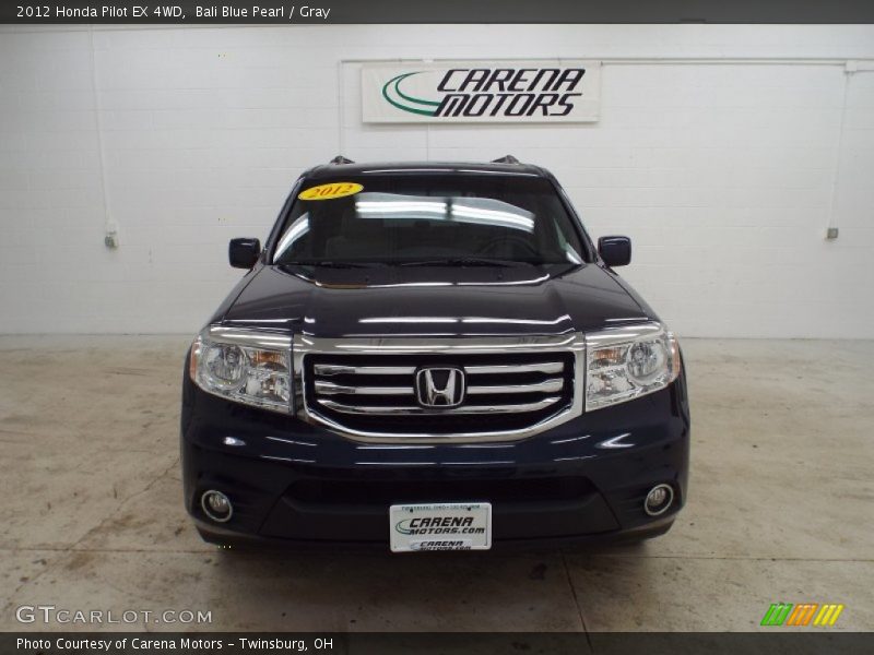 Bali Blue Pearl / Gray 2012 Honda Pilot EX 4WD