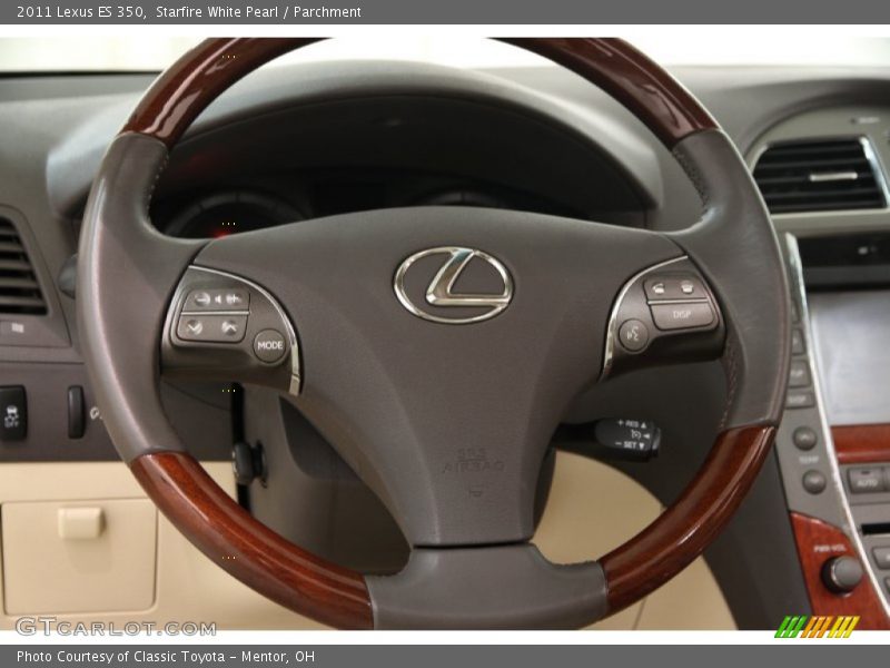Starfire White Pearl / Parchment 2011 Lexus ES 350