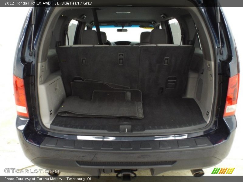 Bali Blue Pearl / Gray 2012 Honda Pilot EX 4WD
