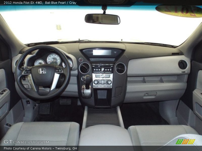 Bali Blue Pearl / Gray 2012 Honda Pilot EX 4WD