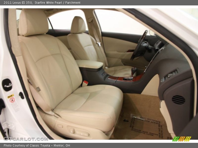 Starfire White Pearl / Parchment 2011 Lexus ES 350